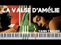 La Valse d'Amélie – Yann Tiersen | Piano Tutorial [Medium]