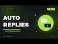 01. Set Up Telegram Bot Auto Replies (Keyword Rules Demo)