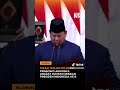 Prabowo Subianto angkat sumpah sebagai Presiden Indonesia ke-8 2024.