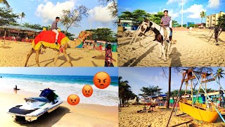 Panambur Beach Mangalore || Camel And Horse Ride in Panambur Beach || Travel Tour Karnataka India ||