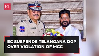 EC suspends Telangana DGP over violation of Model Code of Conduct