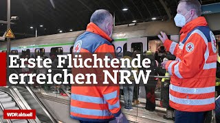 Flucht vor Ukraine-Krieg: Flüchtlinge erreichen NRW | WDR aktuell