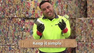 Recycle Right Cairns - Keep it simple