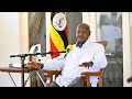 President Museveni takes on tough questions from Journalists at Mbale State Lodge