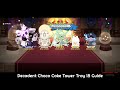 choco cake tower tray 16 17 u0026 18 easy guide cookie run kingdom