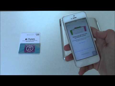 How to Put an App Store/iTunes Gift Card Using Camera On iPhone, iPad & iPod Touch How to Put an App Store/iTunes Gift Card Using Camera On iPhone, iPad & iPod Touch
