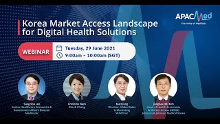 Korea Market Access Landscape for Digital Health Solutions