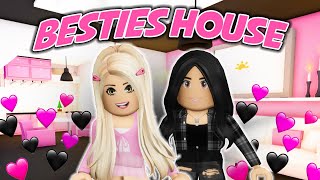 WE BUILT A BESTIES HOUSE IN ROBLOX!