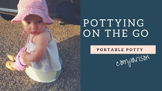 PORTABLE POTTY COMPARISON (Potty Training + Elimination Communication - Buubla vs Kalencom Potette)