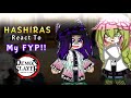 hashiras react to my fyp || 02/02 ||kny-demon slayer || gc||