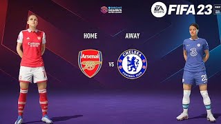 FIFA 23 | Arsenal vs Chelsea | Barclays Women Premier League 22/23 | At the Emirates Stadium 4K PS4™
