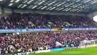 Hearts 1st and 2nd Goal!!! Amazing Scenes, amazing noise! 27/04/14 Thanks to the insiderJambo Jacqui