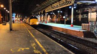 (HD) DRS 37612+37604 pass Preston on 6K73 4th February 2014