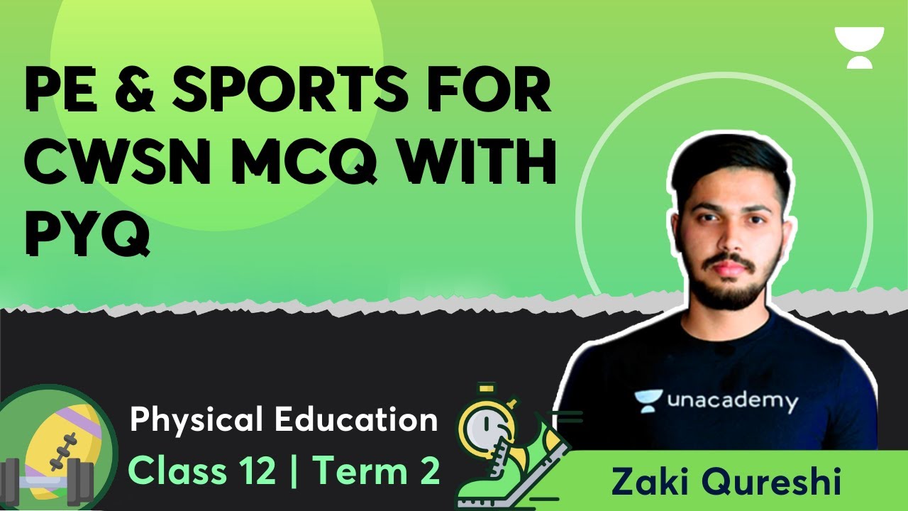 PE & Sports For CWSN MCQ With PYQ | CBSE Term 2 | Physical Education ...