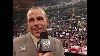 Shawn Michaels \u0026 Muhammad Hassan segment 2005