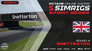 ACC Simrigs Sprint Series (S12) | R4 - Snetterton | North America - Split Blue \u0026 Red