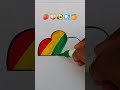 satisfying video 🤩✨ art creativety trending drawing painting ytshorts coloring video 🍊🧊🥑🍓