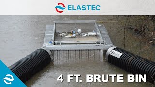 Elastec 4ft  Brute Bin Floating Trash Collection Device