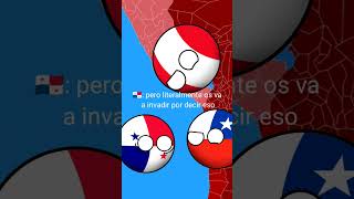 Humor de Países Colombia (1/2) Con mi Voz #countryballs #humor #shorts #viral