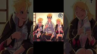 Naruto and Boruto characters and their father and children 😍l#anime#naruto#boruto#shorts