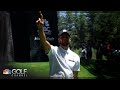 Steph Curry drains wild putt on No. 12 at American Century Championship | Golf Channel