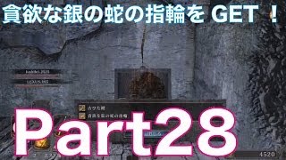 ダークソウル2を初見実況プレイ！part28　忘却の牢で貪欲な銀の蛇の指輪をGET！DARK SOULS Ⅱ