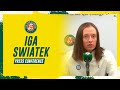 Iga Swiatek - Press Conference after Round 2 I Roland-Garros 2023