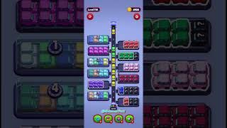 Car Sort: Color Puzzle Hard Level 114 Solution Walkthrough