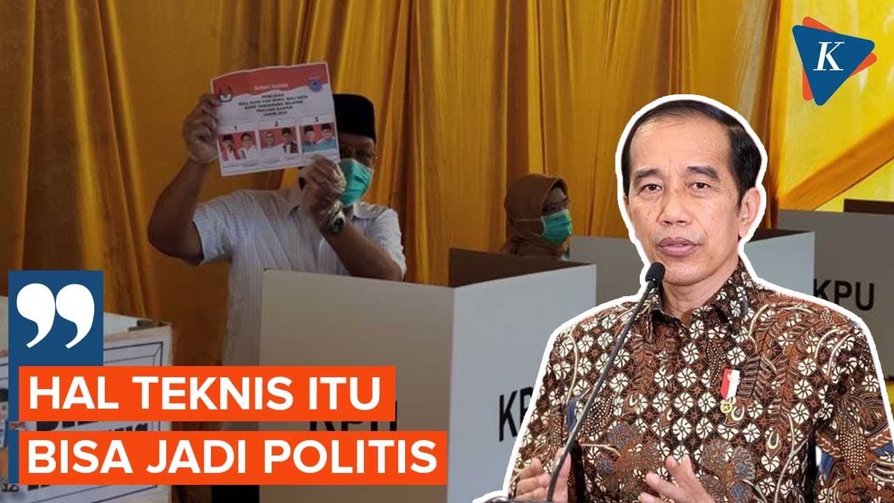 Jokowi Ingatkan KPU, Hal Teknis Bisa Jadi Politis - YouTube