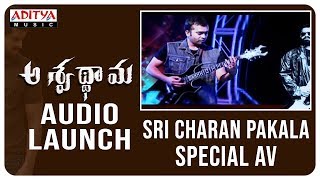 Sri Charan Pakala Special AV @ Aswathama Audio Launch Live | Naga Shaurya | Mehreen |