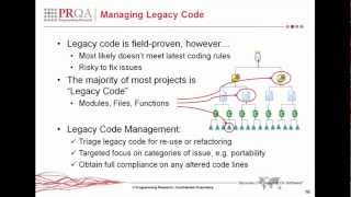 Legacy Code Management