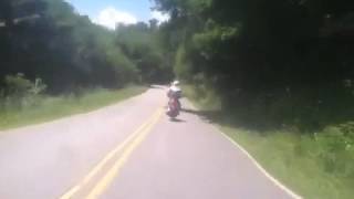 rz350 ride in the mountains of NC