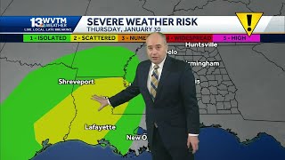 Tracking storms for Thursday and Friday in Alabama's weather forecast