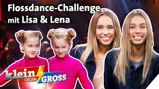 Floss Dance Challenge - Tanzen diese Zwillinge schneller als Lisa & Lena? | Klein gegen Groß