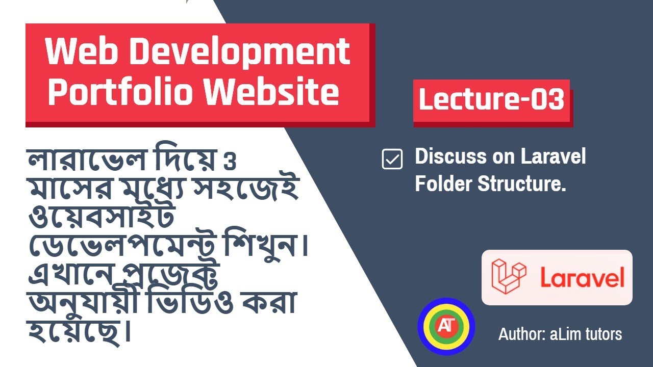 Lecture-3: Laravel Folder Structure | What Is MVC | What Is Route ...
