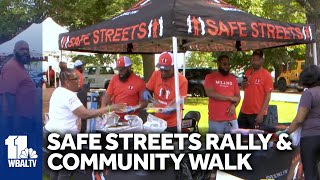 Safe Streets holds community walk and rally to highlight program's purpose