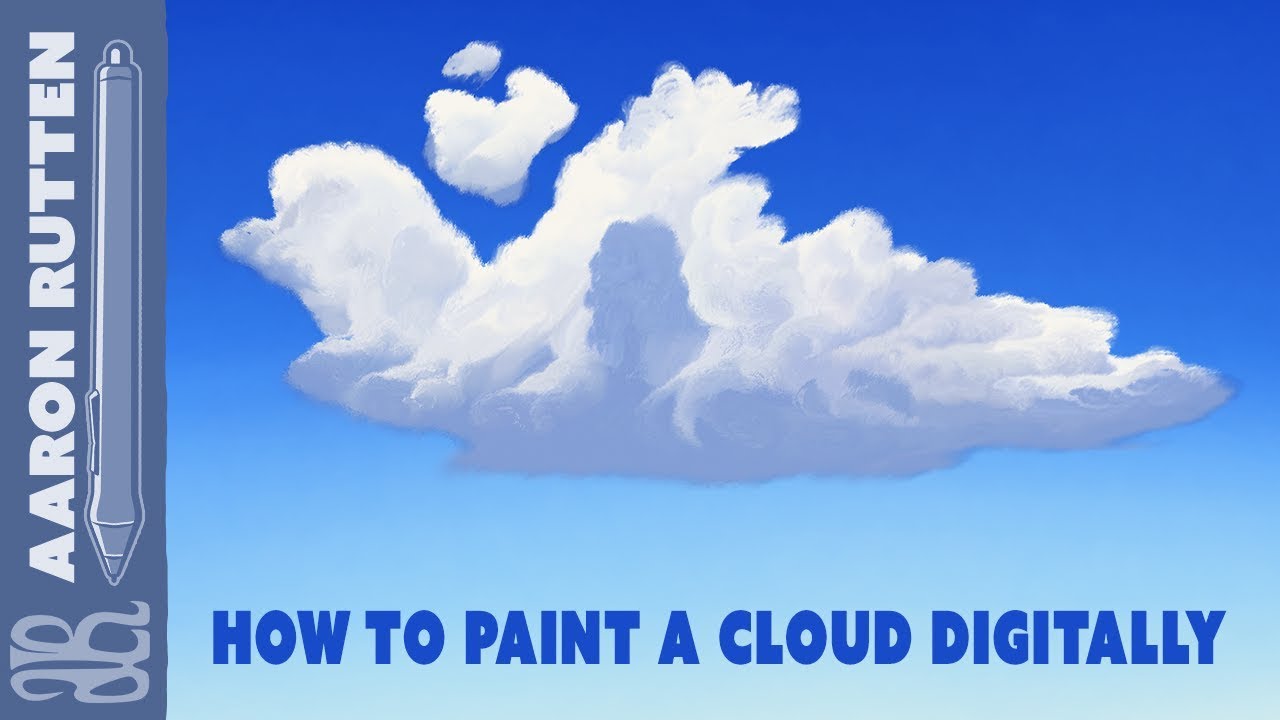 How To Draw Clouds Digital