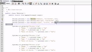 Java Tutorial Java For Beginners Part 12 Constructors OOP