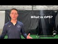 What is OPS (On-Base Plus Slugging)?