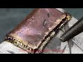 real shot cold welding machine welding copper pipe！