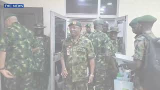 Chief of Army Staff Arrives In Lagos for Official Visit To 81 Division, Others