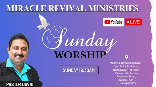 🔴 Live :- Miracle Revival Church Sunday Service