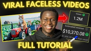 How I Created a $10,000/month Faceless YouTube Channel Using Free AI Tools