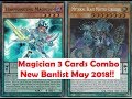 [YUGIOH] 3 Cards Combo TCG Pendulum Magician, new Banlist May 2018!!!