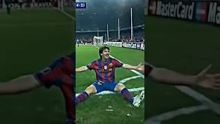Messi All UCL Hat trick #shorts