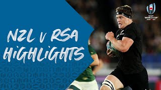 HIGHLIGHTS: New Zealand 23-13 South Africa - Rugby World Cup 2019