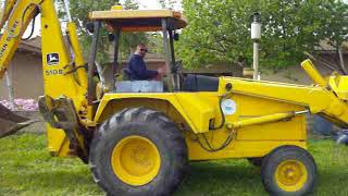 GovDeals: 1983 John Deere Backhoe Loader 510B