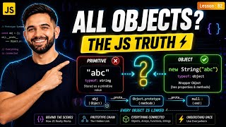 Is Everything in JavaScript an Object? Primitives vs Objects Explained Simply