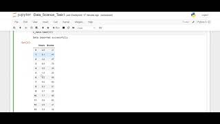 Prediction using Supervised Machine Learning | Data Science | Spark Foundation Internship #task1