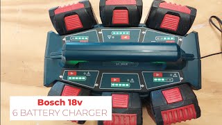 Bosch 18v 6 battery charger review